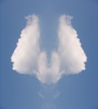 abstract, image, heads, clouds, angus, scotland