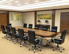 Boardroom with Acrylic Mounted Prints