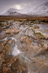 River Etive in Winter