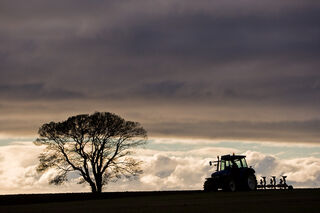 Ploughing Before the Storm