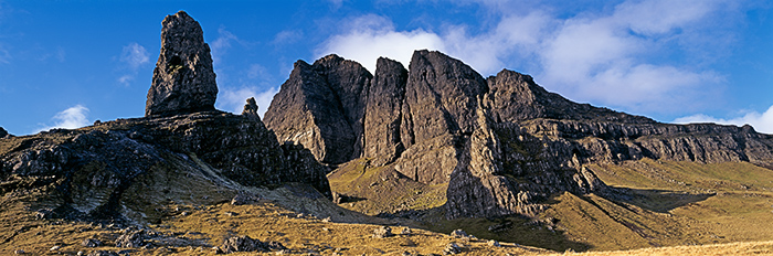 amazing nature, old man of storr, storr, skye, scotland, cliffs, pinnacles, panorama, landslip, britain, photo