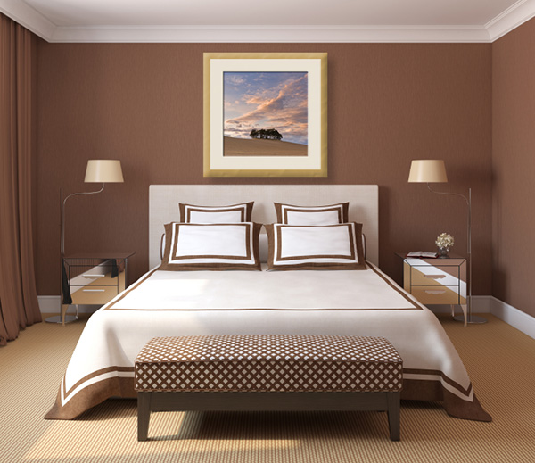 Not sure how well your favourite image will coodinate with your rooms decor? Use the Virtual Room service to know in advance...