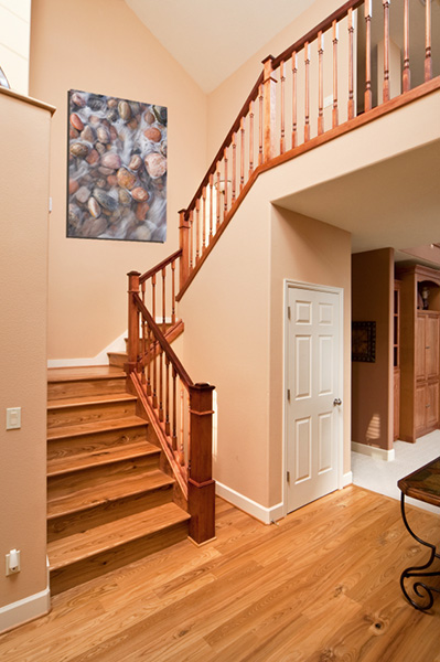 Hanging artwork on a stair guarantees it being seen on the way up and down for twice the enjoyment. Artwork type and size can...