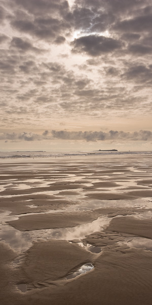 &nbsp;Hopes of a spectacular sunrise over the Northumberland coast were thwarted by thick cloud. However as the sun rose and...